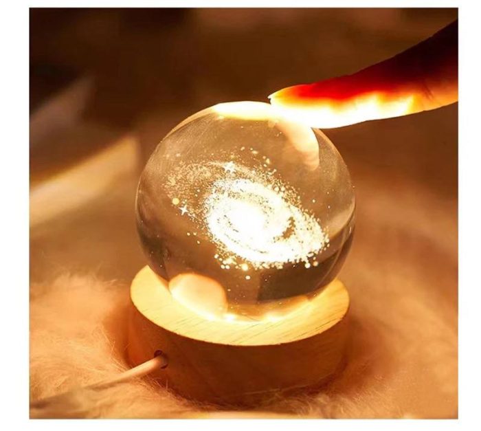 Esfera Lámpara de Cristal 3D - Imagen 4