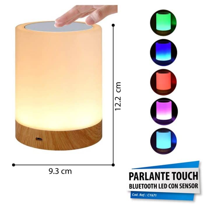 Lámpara Parlante Touch - Imagen 2