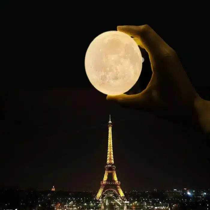 Lámpara Humidificadora de Luna 3D - Imagen 4