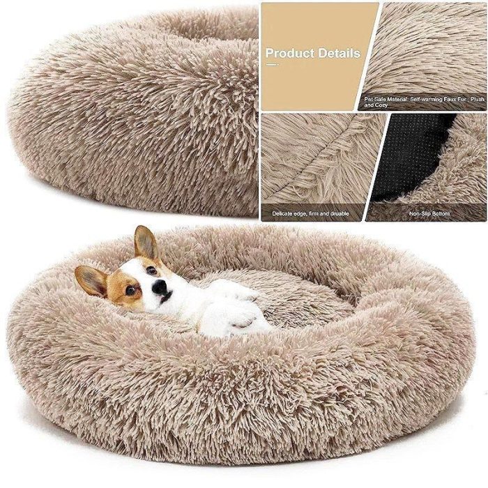 Cama Afelpada Para Mascotas - Imagen 2