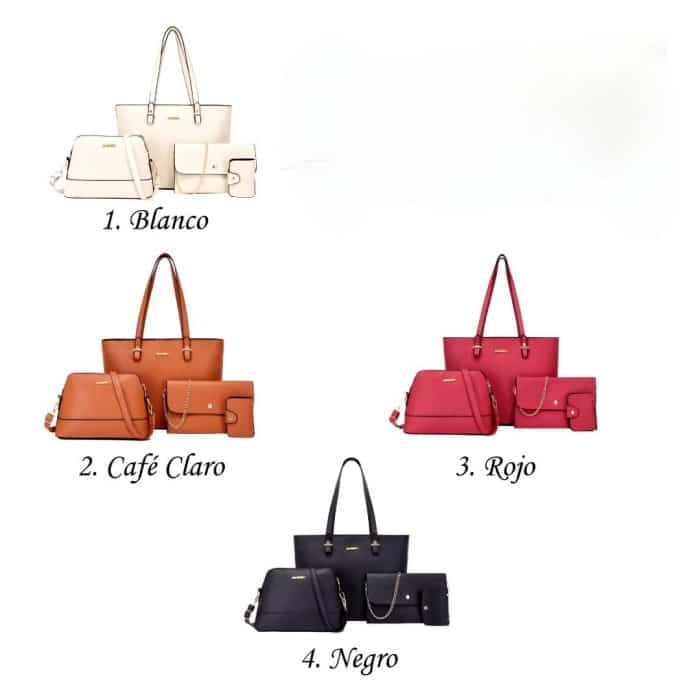 Bolso de Mano para Mujer x4 - Imagen 2